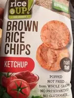 Mängden socker i Brown rice chips au Ketchup