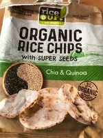 Mängden socker i Organic rice chips