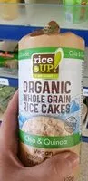 Mängden socker i organic whole grain rice cakes