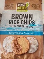 Mängden socker i Brown Rice chips