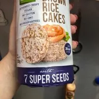 Mängden socker i Brown rice cakes