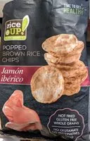Mängden socker i Chips de riz brun à grain entier, jambon