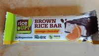 Mängden socker i Rice Up Brown Rice Bar ( orange )