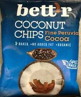 Mängden socker i Chips de coco con cacao en polvo