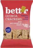 Mängden socker i Quinoa crackers