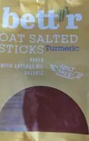Mängden socker i Bett'r oat salted sticks