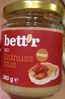 Mängden socker i Erdnussmuss crunchy