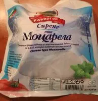 Mängden socker i Моцарела
