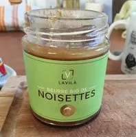 Mängden socker i Beurre bio de noisettes