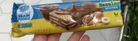 Mängden socker i Hazelnut waffer