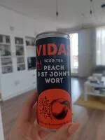 Mängden socker i Iced Tea Peach & St. John's Wort