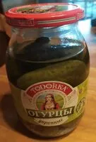 Mängden socker i Cornichons "Ukropnie"