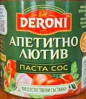 Mängden socker i Апетитно лютив паста сос