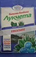 Mängden socker i Лукчета с вкус на мента и евкалипт