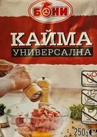 Mängden socker i Универсална кайма