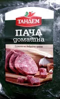 Mängden socker i Пача домашна