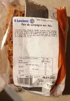 Mängden socker i Pain de campagne aux noix