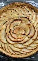 Mängden socker i Tarte aux pommes