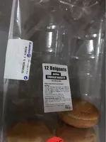 Mängden socker i 12 beignets parfum chocolat noisette