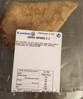 Mängden socker i Crêpes nature X2
