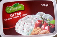Mängden socker i Катък с печени чушки и орехи