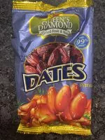 Mängden socker i фурми без костилка