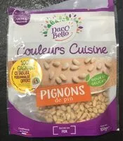 Mängden socker i pignons de pin