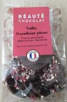 Mängden socker i Tuiles framboise pécan