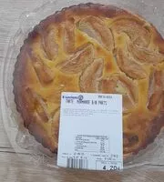 Mängden socker i Tarte au normande