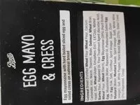 Mängden socker i Egg Mayo & Cress