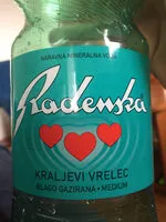 Mängden socker i RADENSKA