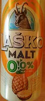 Mängden socker i LAŠKO MALT ANANAS • PINEAPPLE