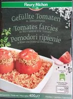 Mängden socker i Tomates farcies et riz cuisiné à la tomate