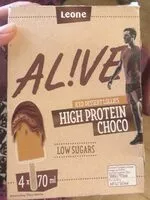 Mängden socker i Alive High Protein Choco Ice Cream Lollies