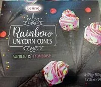 Mängden socker i Rainbow unicorn cônes