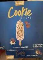 Mängden socker i Cookie sticks