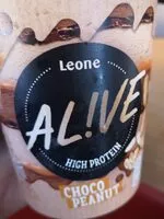 Mängden socker i Glace alive choco peanuts