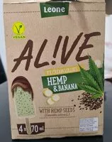 Mängden socker i Al!ve ice cream lollies hemp & banana