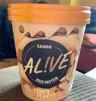 Mängden socker i ALIVE Choco peanut PROTEIN