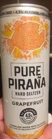 Mängden socker i Pure Piraña Hard Seltzer