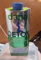 Mängden socker i Dana vitamin detox lemon