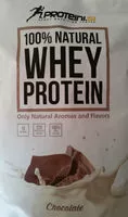 Mängden socker i 100% Natural Whey Protein Chocolate
