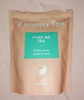 Mängden socker i Pure me tea