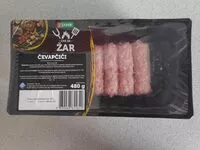 Mängden socker i Jager mešani čevapčiči