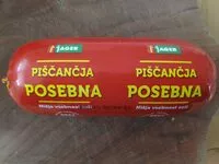 Mängden socker i Piščančja posebna salama