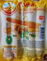 Mängden socker i piščančje hrenovke brez ovoja