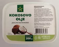 Mängden socker i Kokosovo olje