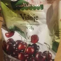 Mängden socker i Višnje hitro zamrznjeno