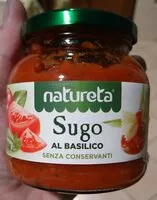 Mängden socker i Sugo al basilico senza conservanti