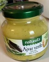 Mängden socker i Ajvar verde salsa delicata